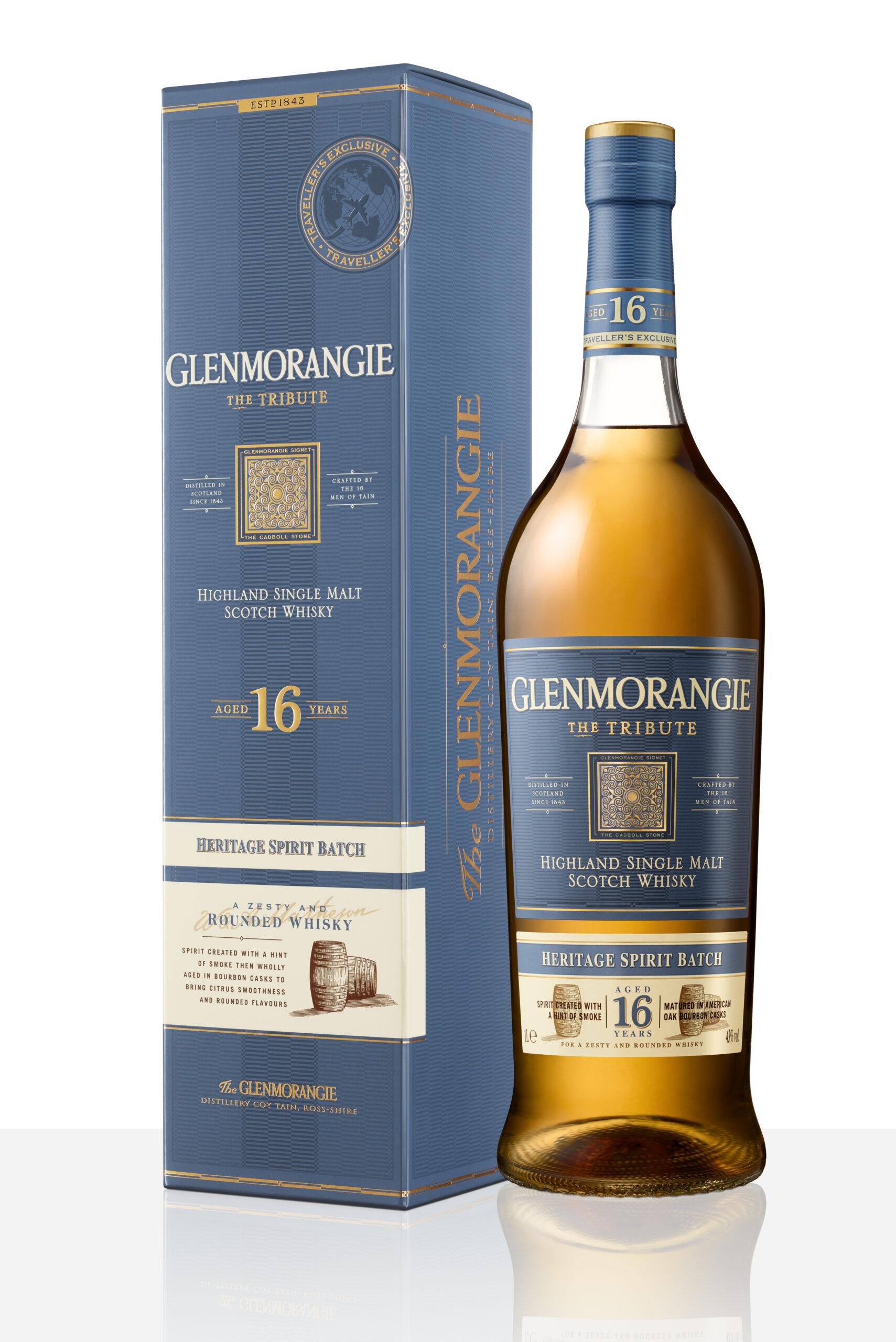 Glenmorangie The Tribute Highland LIQUORLAND Geschenkverpackung 16YO Nest - Malt Single Whisky Scotch The 